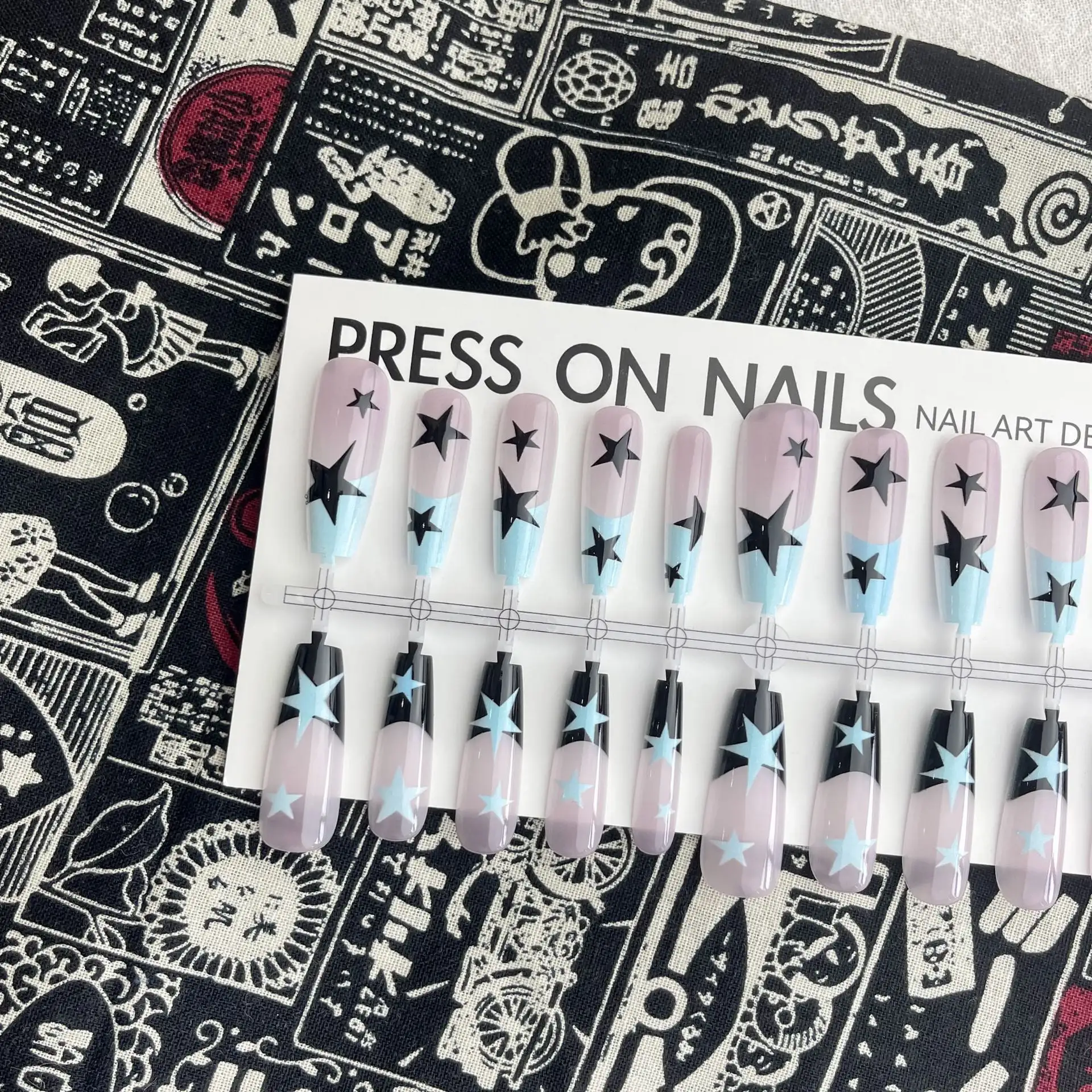New Chinese Gradient XINGX Wear Prefabricated Nail Tip Long Ladder