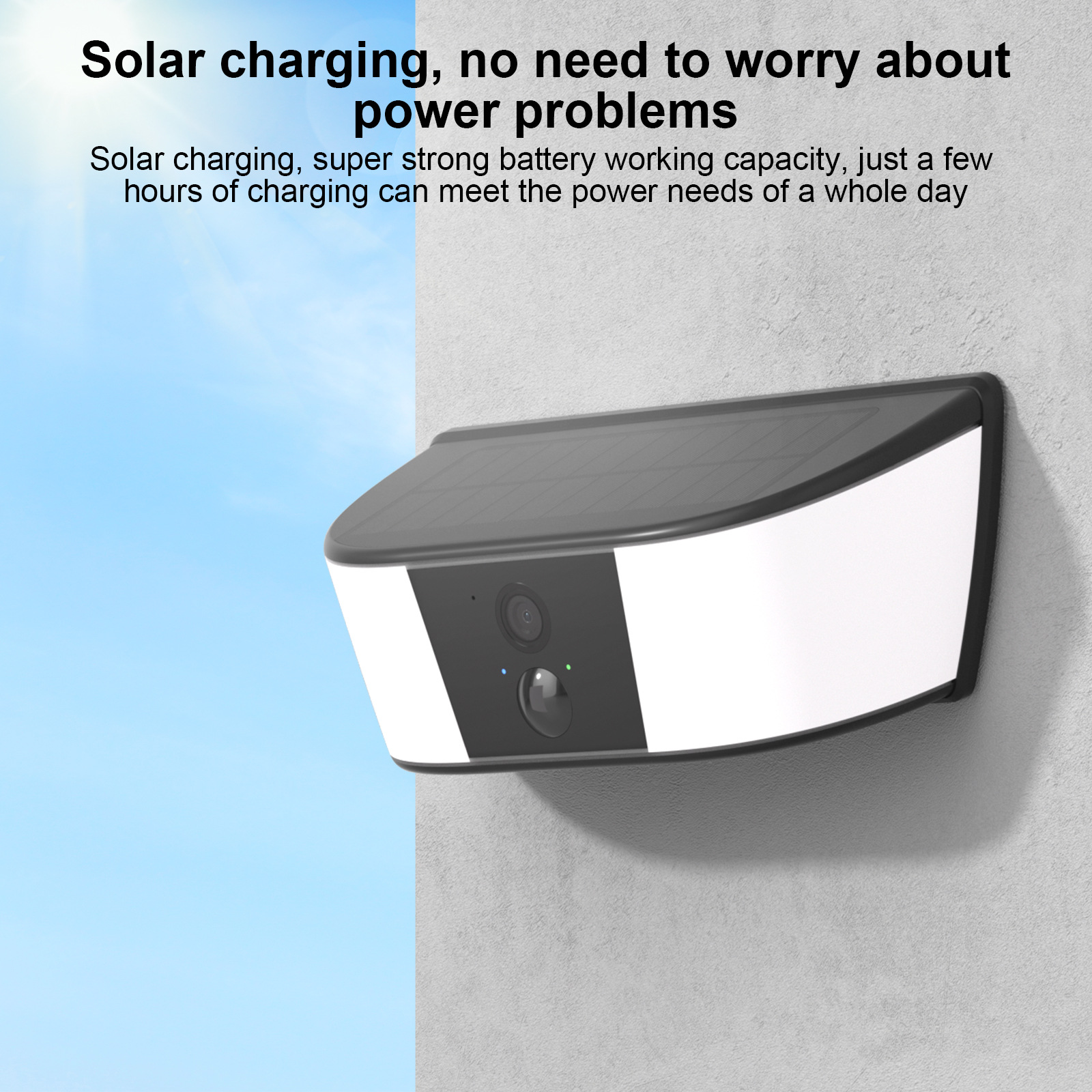 4-megapixel Outdoor Low-power Lighting Camera