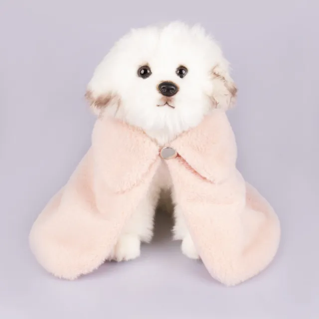 Pet Coat Comfortable Warm And Cute Pet Cloak Pink - Shop at LoveMi