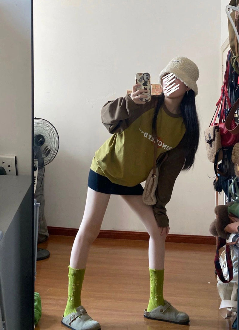 Women's Cotton Loose Printed High-grade Top