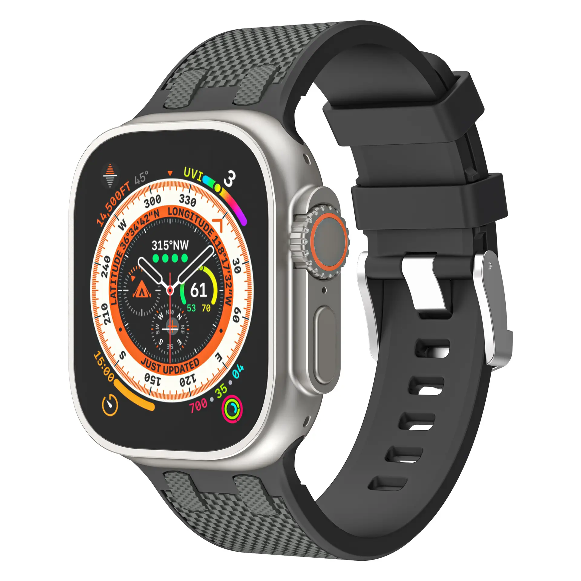 19 GenerationSE Farm Oak Silicone Strap
