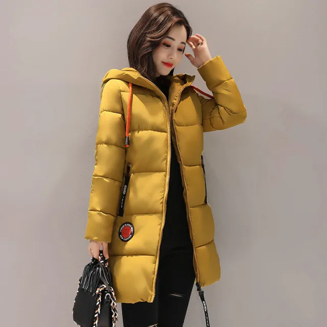Women's Loose Down Cotton padded Jacket Ginger 2Xl - Shop at LoveMi