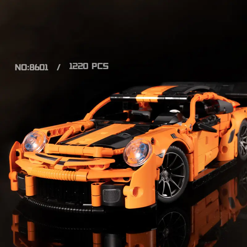 Boy Assembly Sports Car Puzzle Diy Model