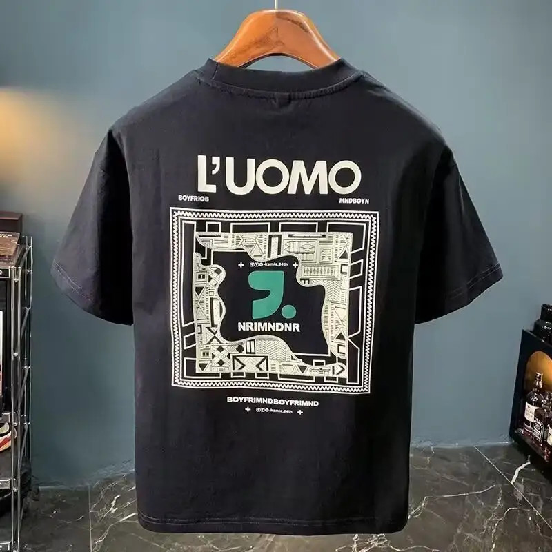 Men's Fashion Brand Summer Loose Half Sleeve