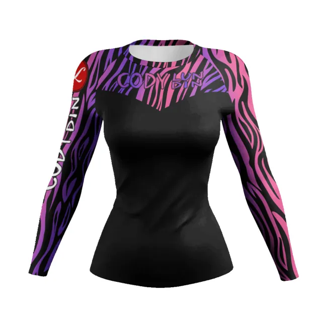Women's Workout Clothes Slim Fit Clothes Long Sleeve Top Style 2 - Shop at LoveMi