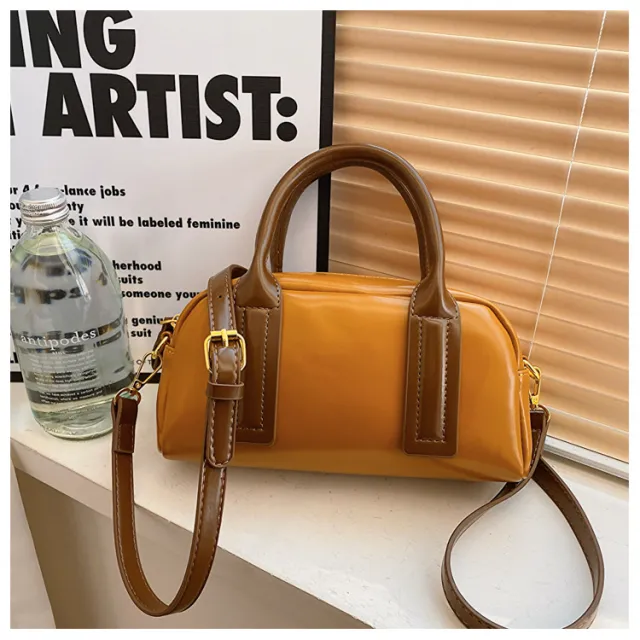 Fashion Retro Minority Single Shoulder Handbag Brown - Shop at LoveMi