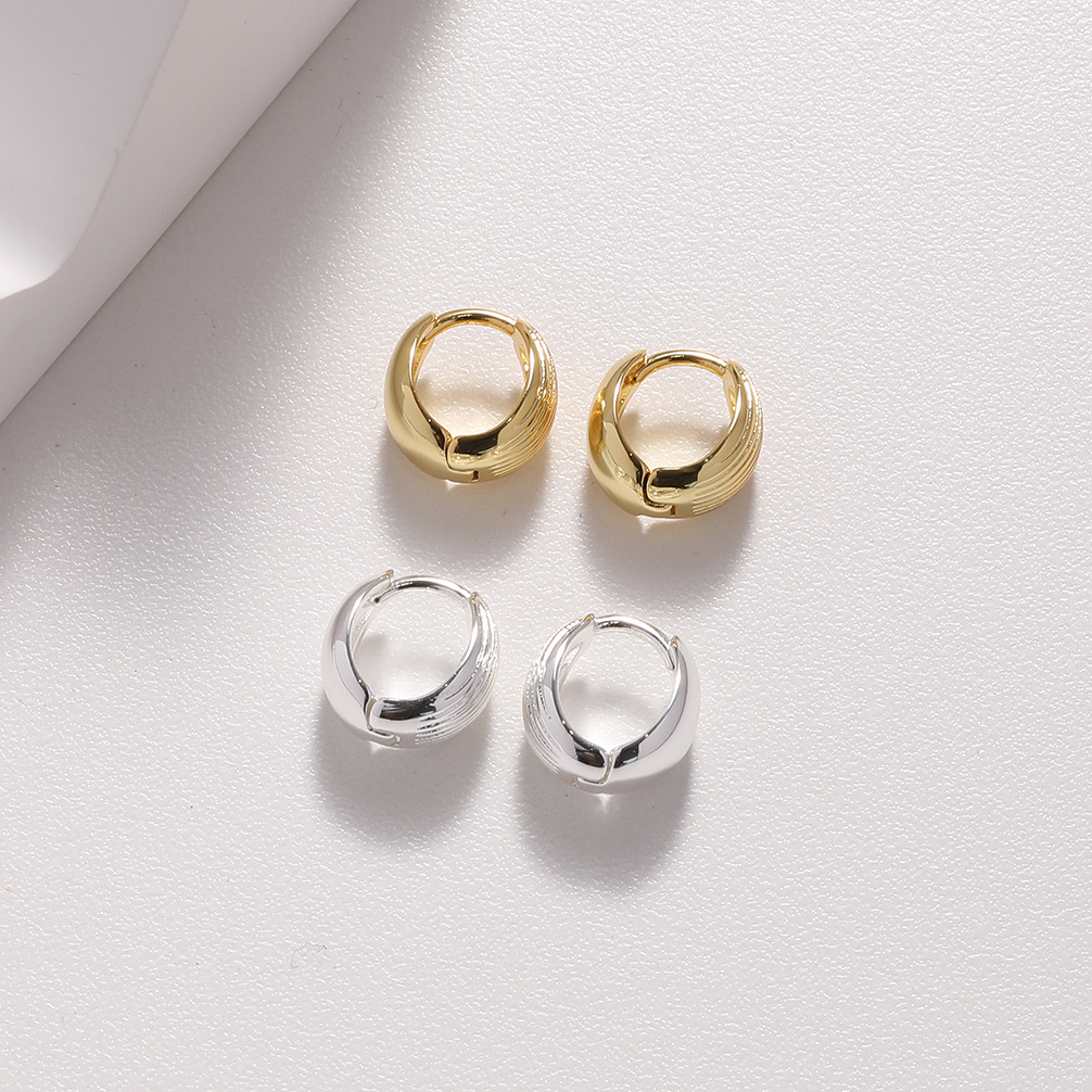 Double-sided Shell Earrings For Women Ins