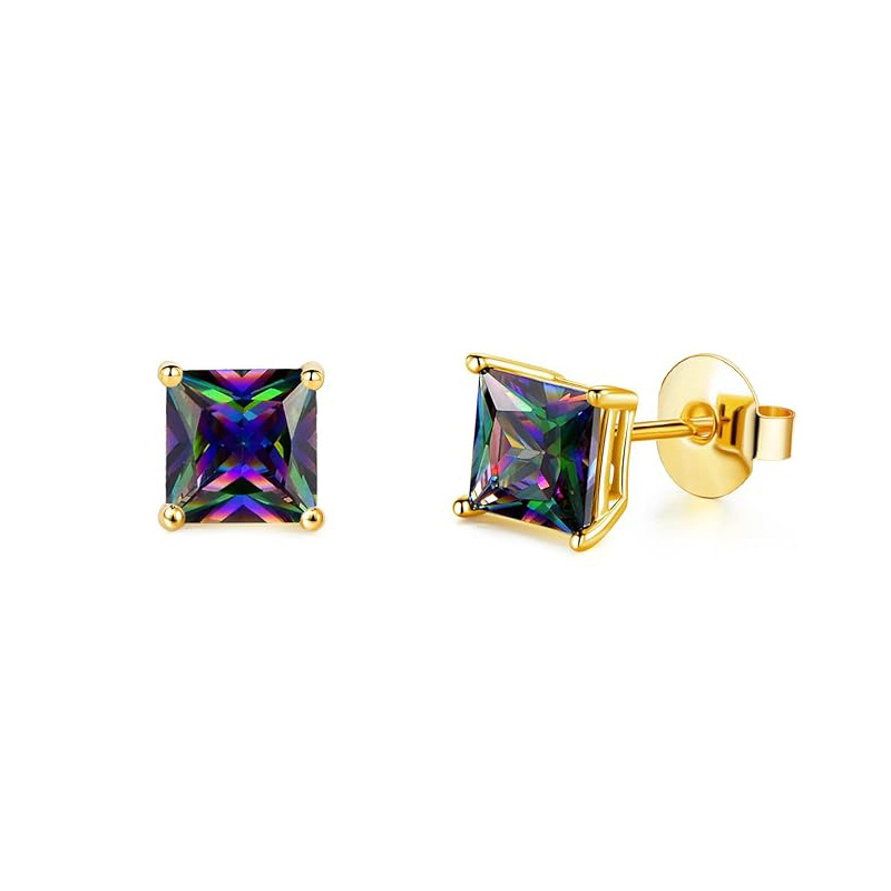 Double-layer Zircon Earrings For Women - Image 5