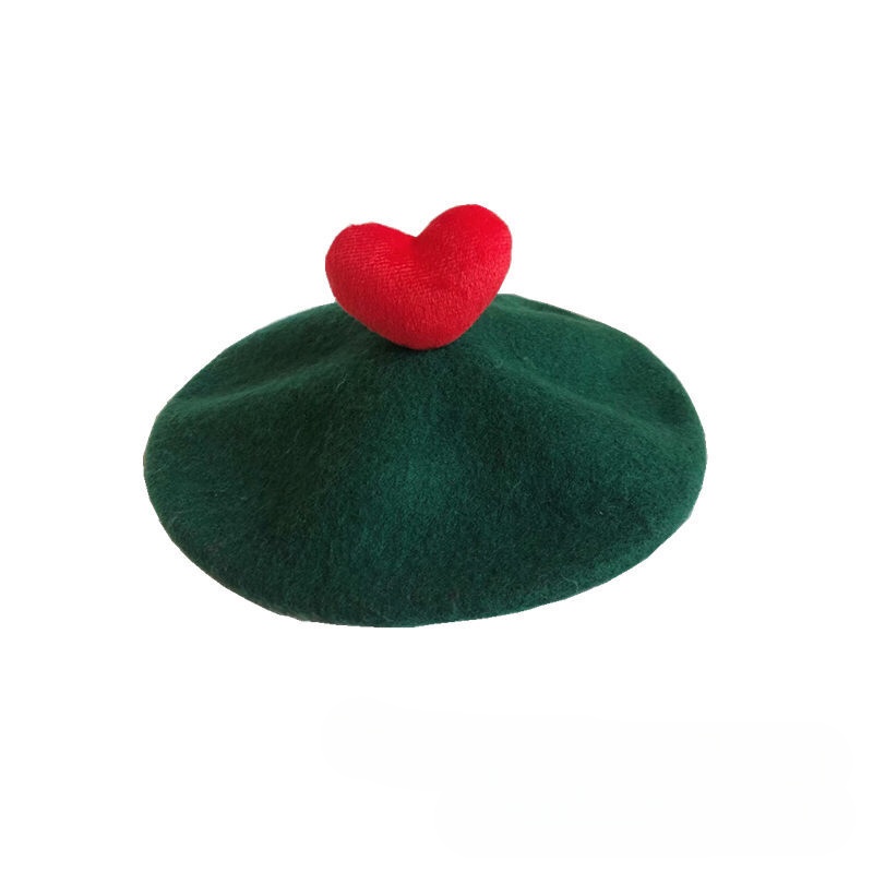 Wool Painter Japanese INS Same Love Parent-child Beret