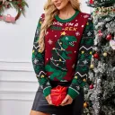 Wine Red Christmas Sweater