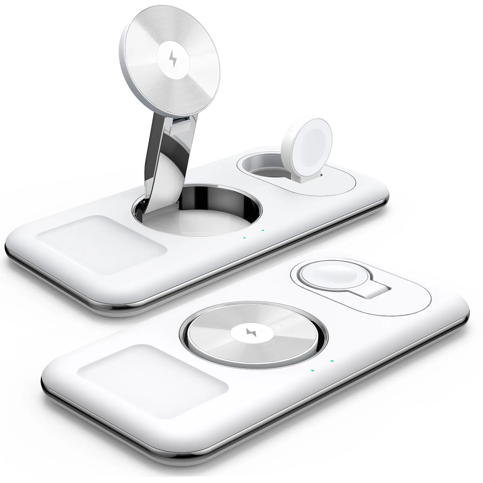 Folding Magnetic Wireless Charger Charger Desktop Bracket – image 2
