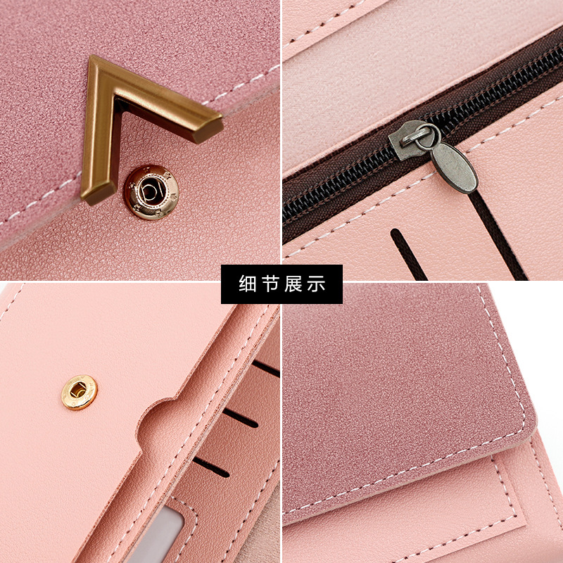 Fashionable Simple Long Wallet For Women