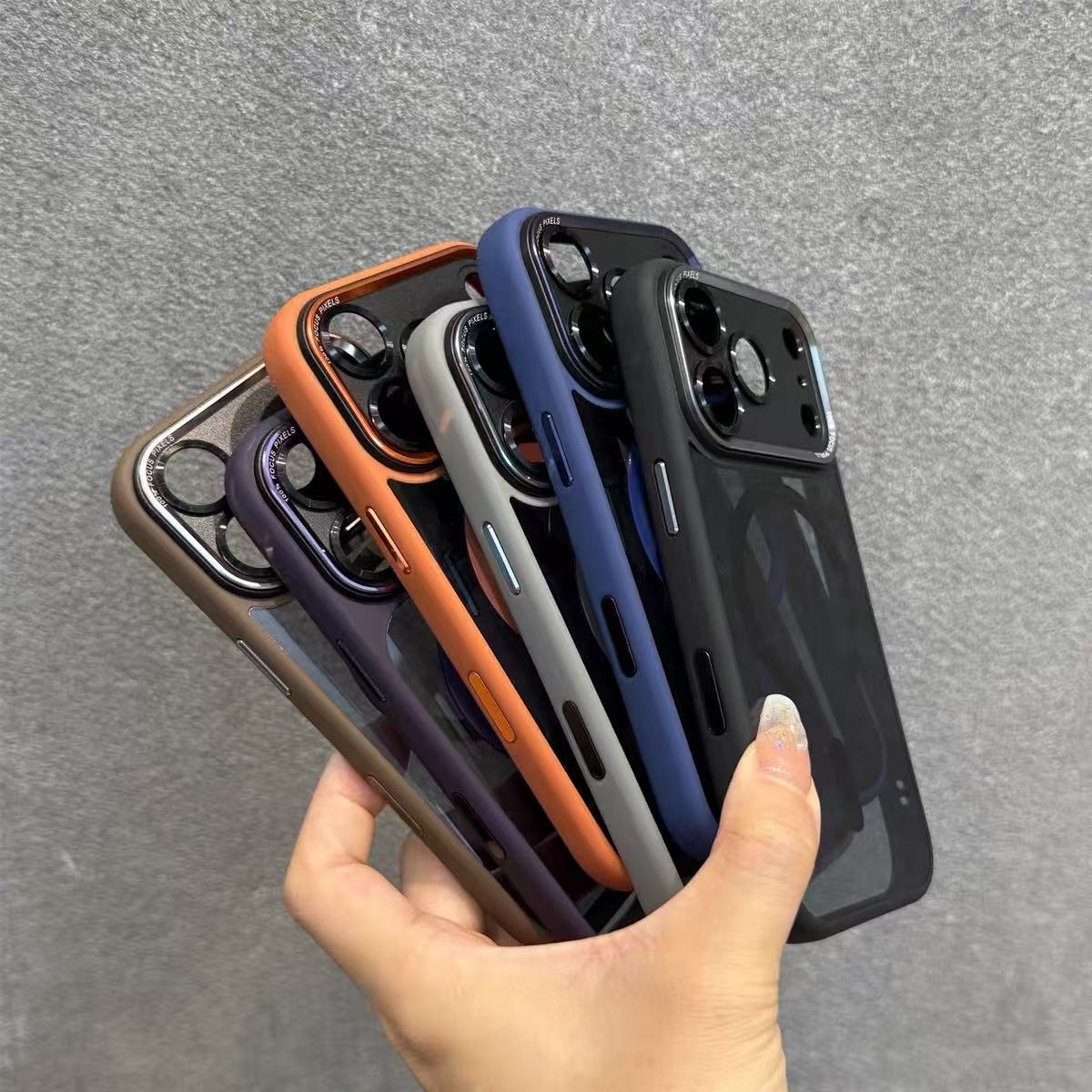 Fashion Personality Magnetic Simple Phone Case