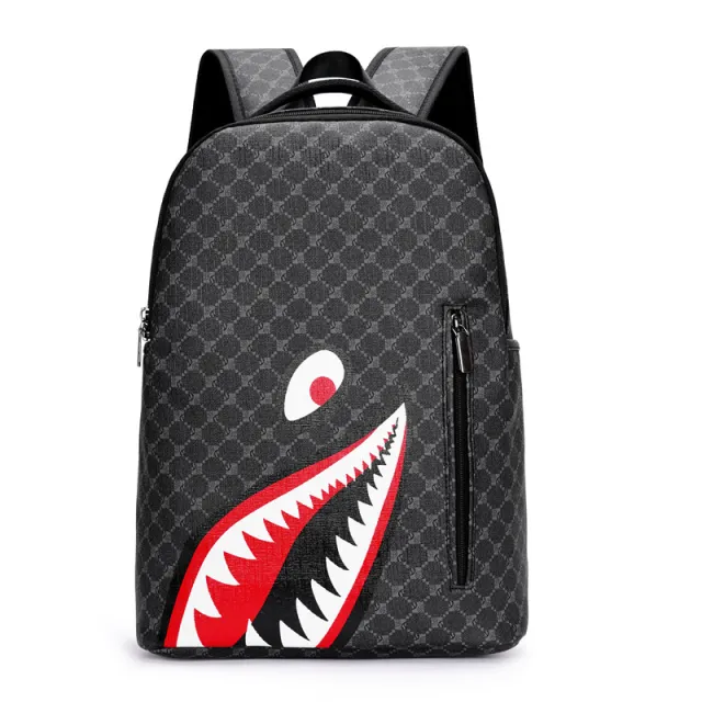 Shark Backpack Business Large Capacity Men Style 2 - Shop at LoveMi