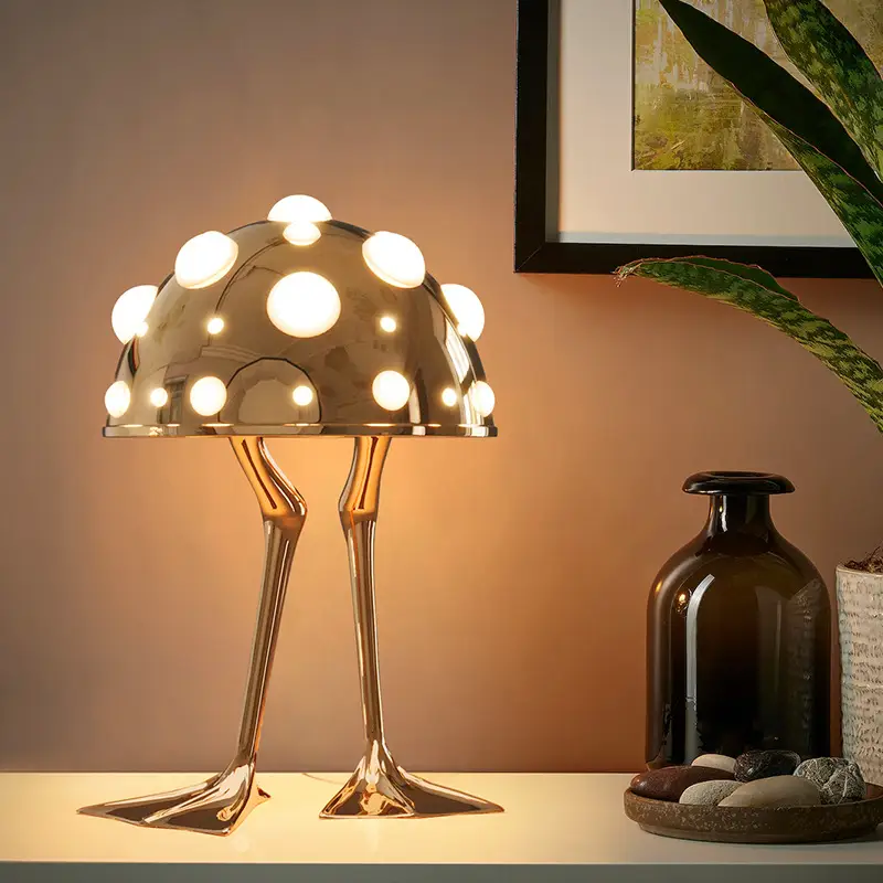 Cross-border Space Duck All-copper Table Lamp
