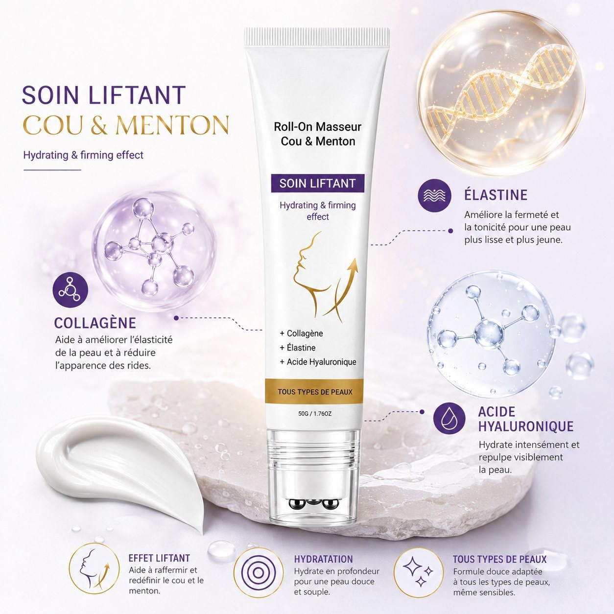Roller-ball Massage Cream