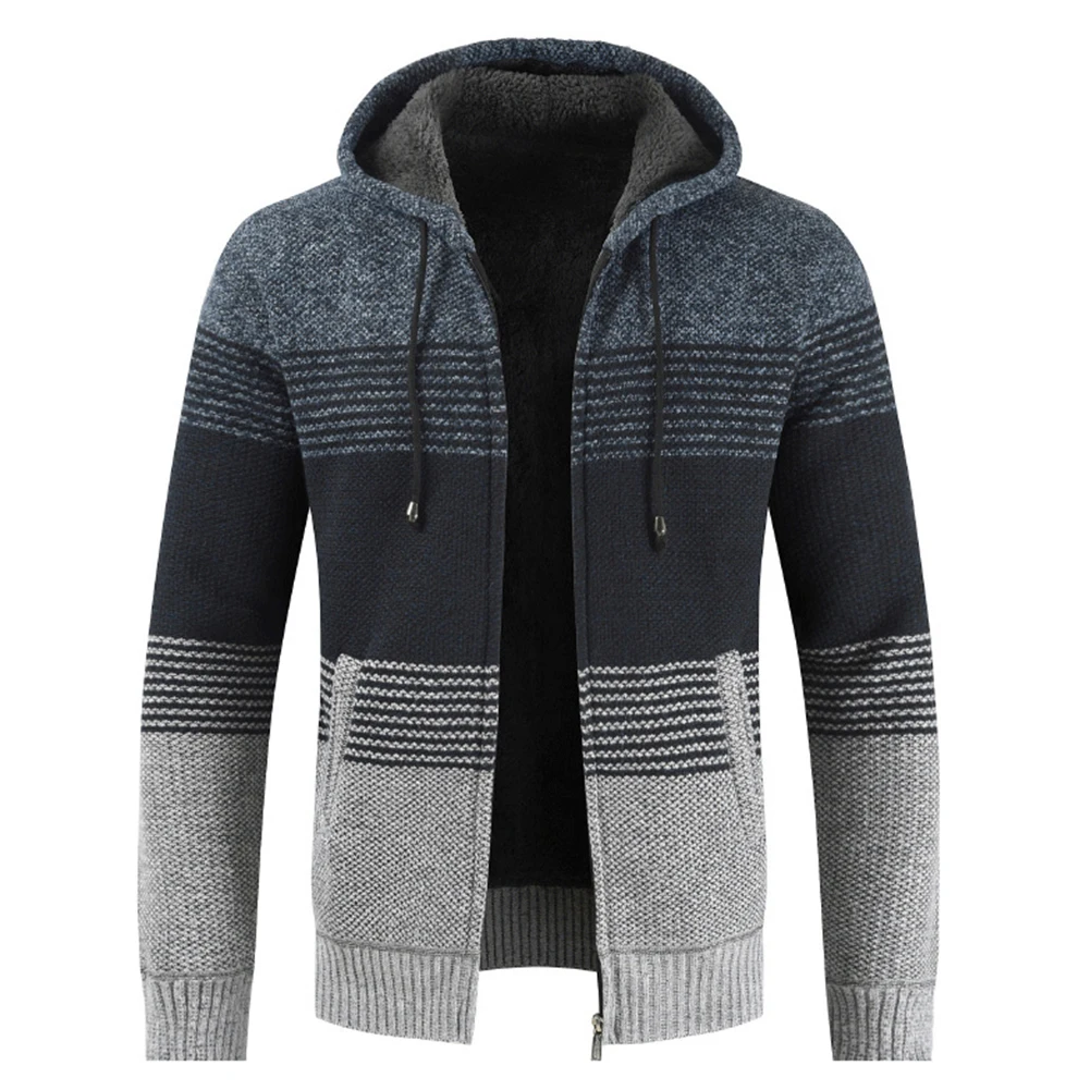 Title 6, Heren herfst-wintervest met capuchon