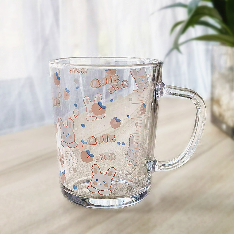 Stylish Minimalist And Uniquely Designed Glass Water Cup