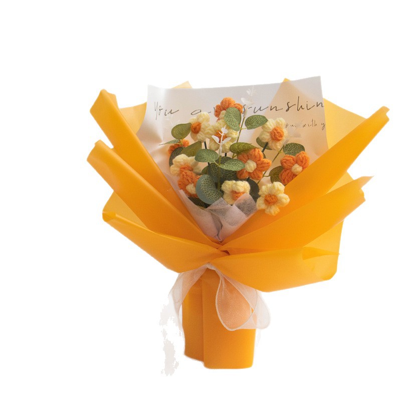 Cross-border Best-selling Hand-crocheted Yarn Bouquet — foto 7