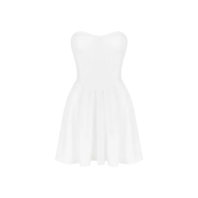Summer Women's Tube Top Dress With Chest Cotton - Shop at LoveMi