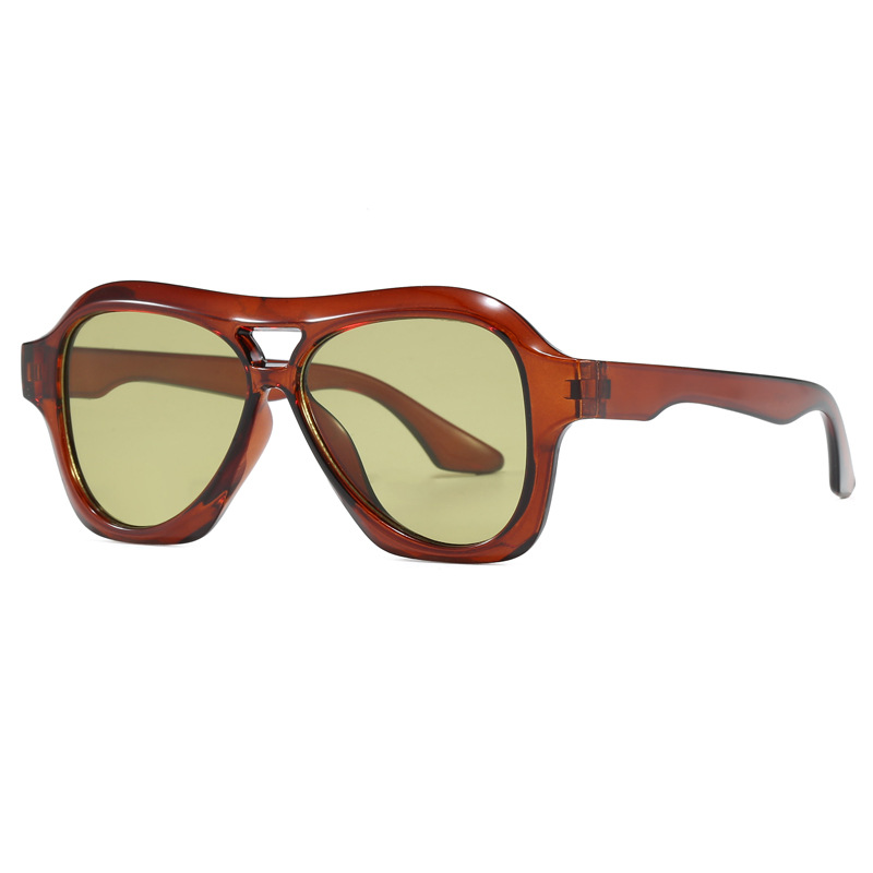 Simple Large-frame Sun-blocking Sophisticated Sunglasses - Image 5