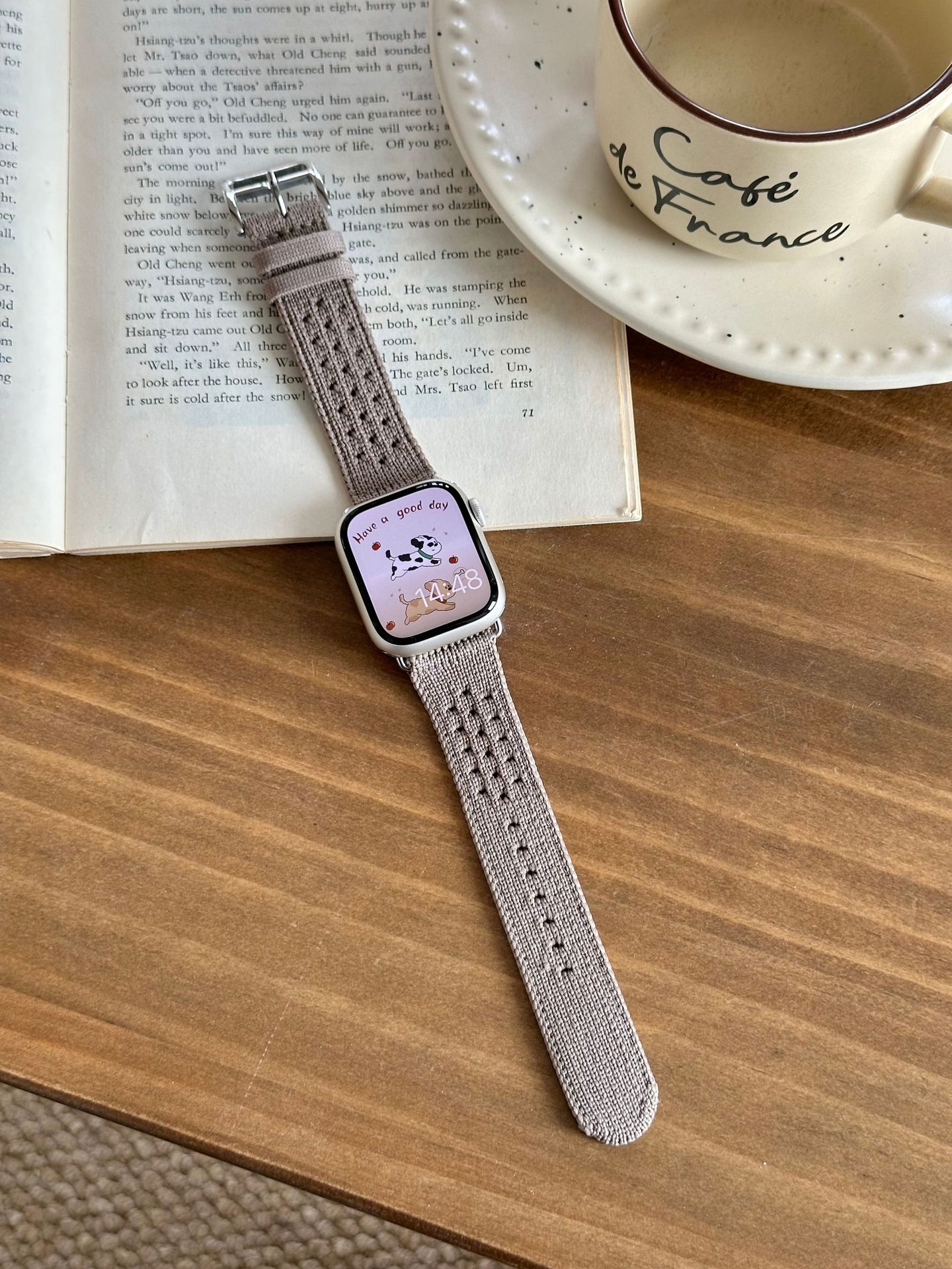 Knitted Nylon Woven Watch Strap