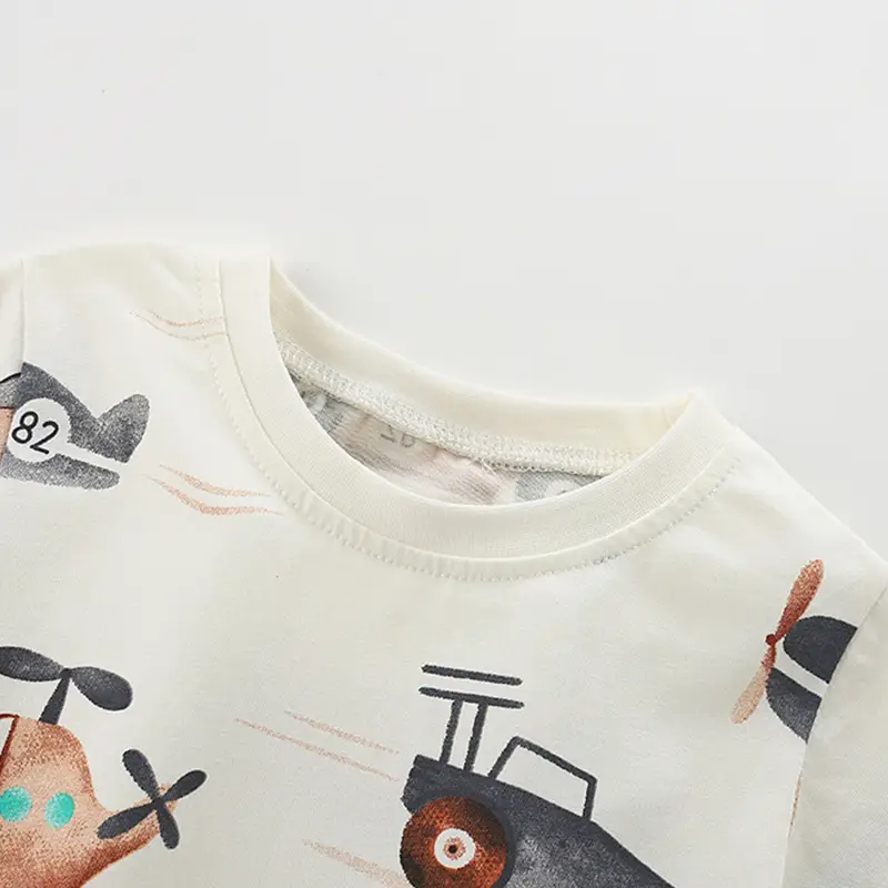 Round-neck Casual Two-piece Kids Outfit