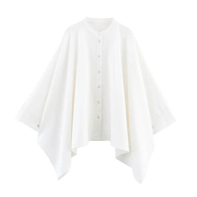 Women's Cape Loose Shirt Top M - Shop at LoveMi