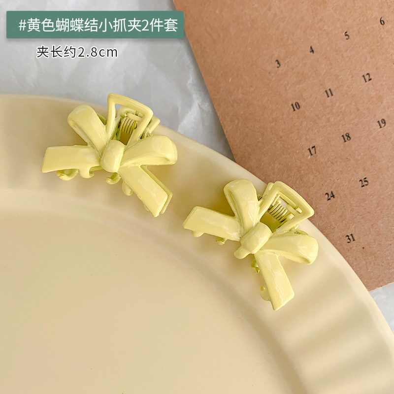 Candy-colored Metal Hair Clip With A Bow - Image 14