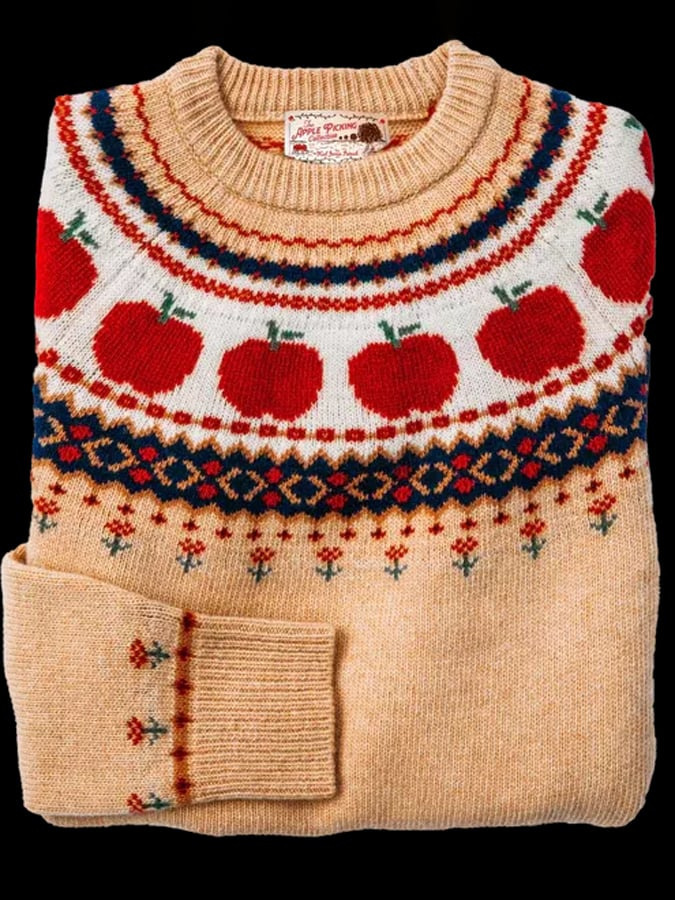 Hooded Thick Needle Fabric Trendy Round Neck Sweater Fe0011As M - Shop at LoveMi