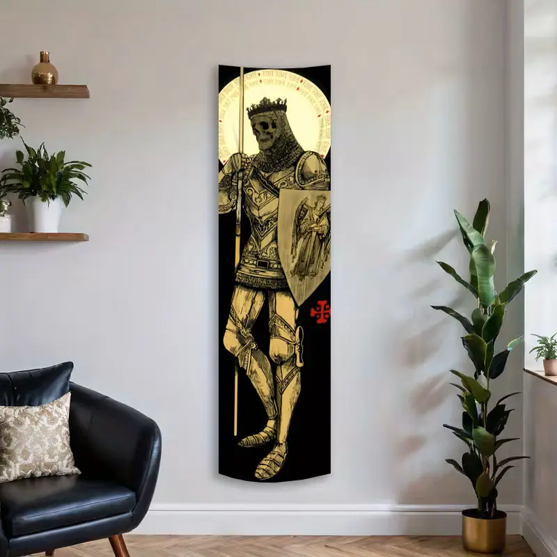 Polyester Peach-skin Tapestry With Digital Printing