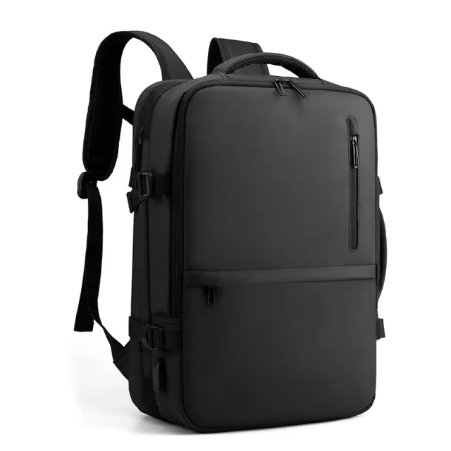 Large Capacity Cross border Multi function Expansion Waterproof Charging Portable Backpack Black - Shop at LoveMi
