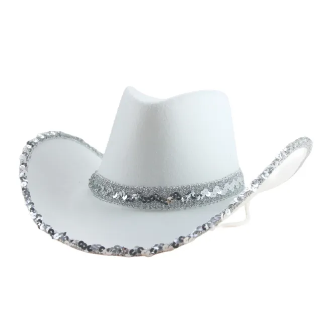 New Rhinestone Tassel Denim Hat White - Shop at LoveMi