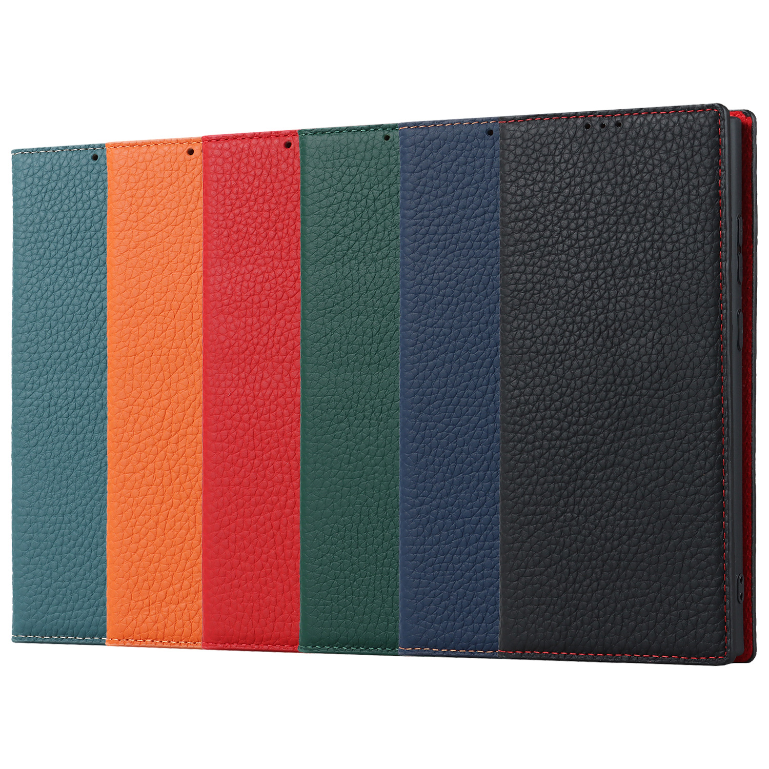 S25Ultra Leather Mobile Phone Case Flip Card Leather Case