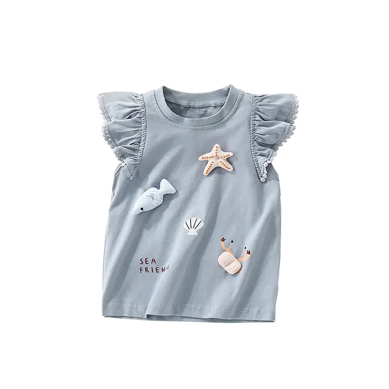 Girls T-shirt Summer New Arrival Top