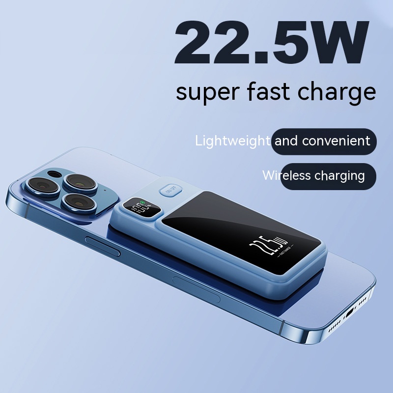 Magnetic Power Bank 20000 MA Large Capacity Fast Charging Mobile Power Gift 4