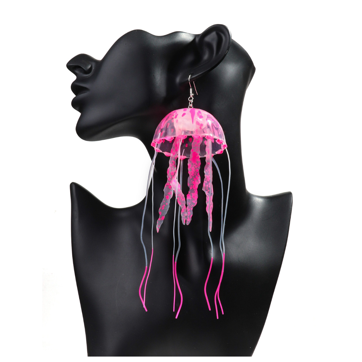 Earrings Design Fashion Jellyfish Tassel Exaggerated Hip Hop Large Earrings Earrings