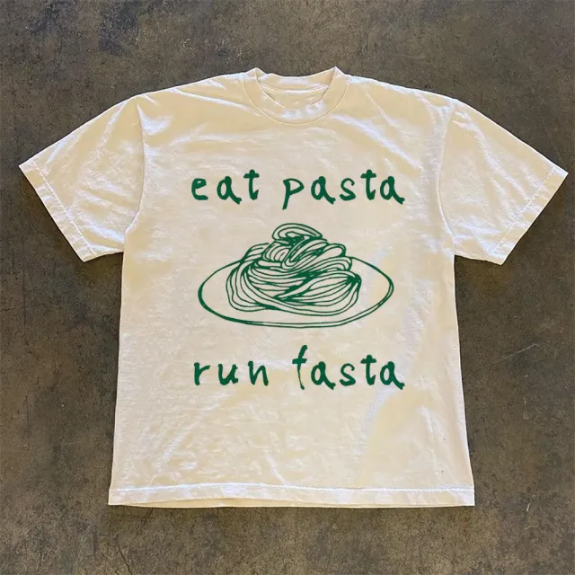 Women's Summer Cute Cartoon Pattern Spaghetti T shirt White - Shop at LoveMi
