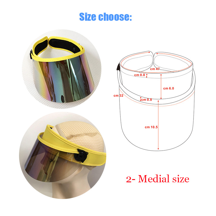 Title 4, UV Protection Brim Rotating Sun Hat Lens Adjust...