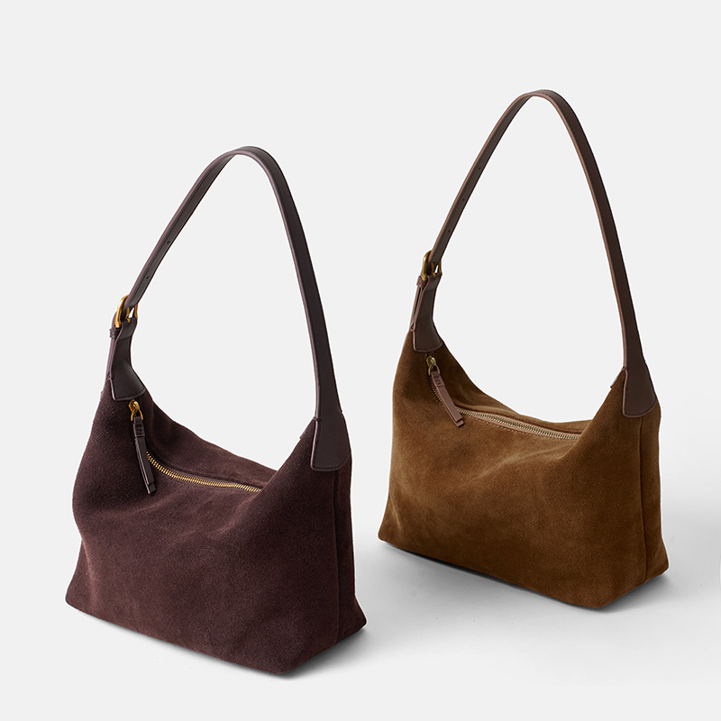 Minimalist Tote Bag Made From Premium Matte Cowhide