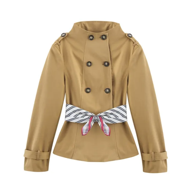 European And American Style Scarf Decorations Trench Coat Picture Color L - Shop at LoveMi