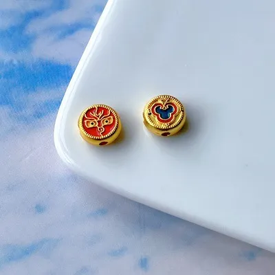 Shajin Wulu Caishen DIY Accessories Beads Red - Shop at LoveMi