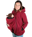 Three-in-one Multi-functional Mother Kangaroo Sweater Coat view 2