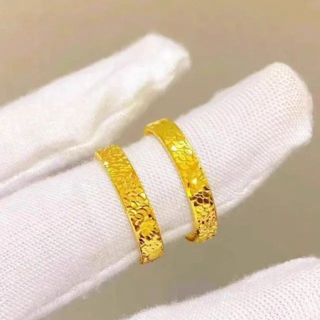 Vietnam Placer Gold Open Ring Female Light Luxury Temperament High Sense Fashion All match Forefinger Ring Gold - Shop at LoveMi