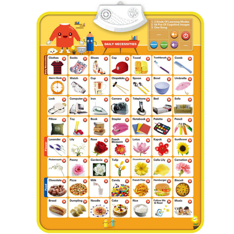 Daily Supplies Wall Chart