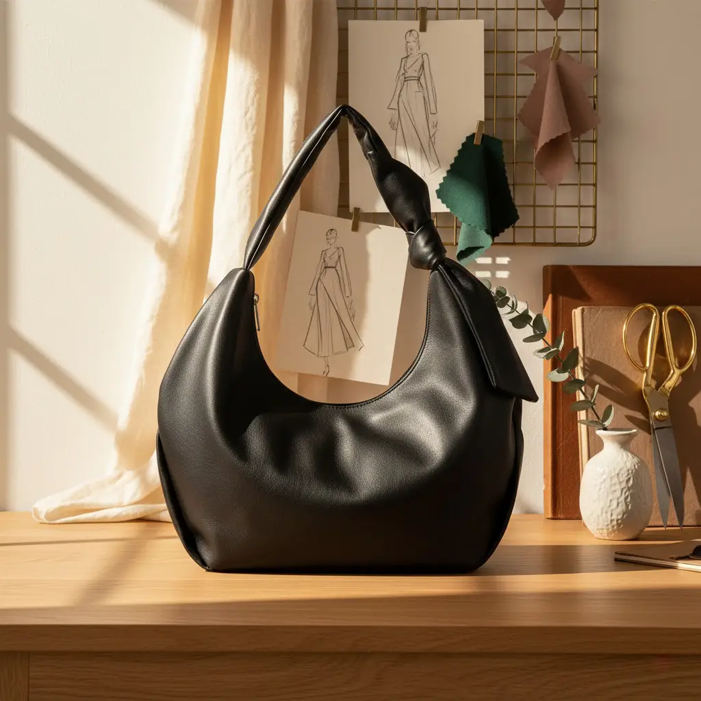 Sheepskin-patterned Single-shoulder Underarm Tote Bag