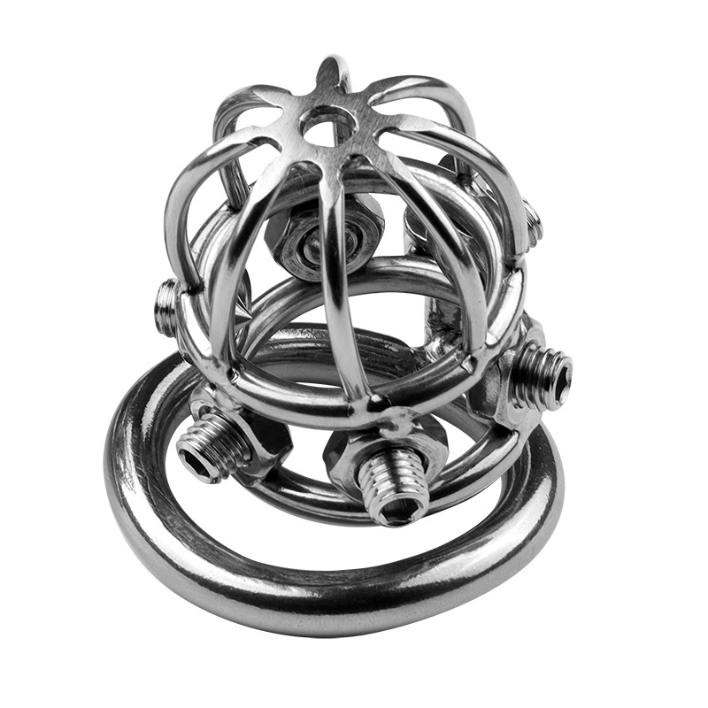 Stainless Steel Chastity Lock For Men Bondage 6