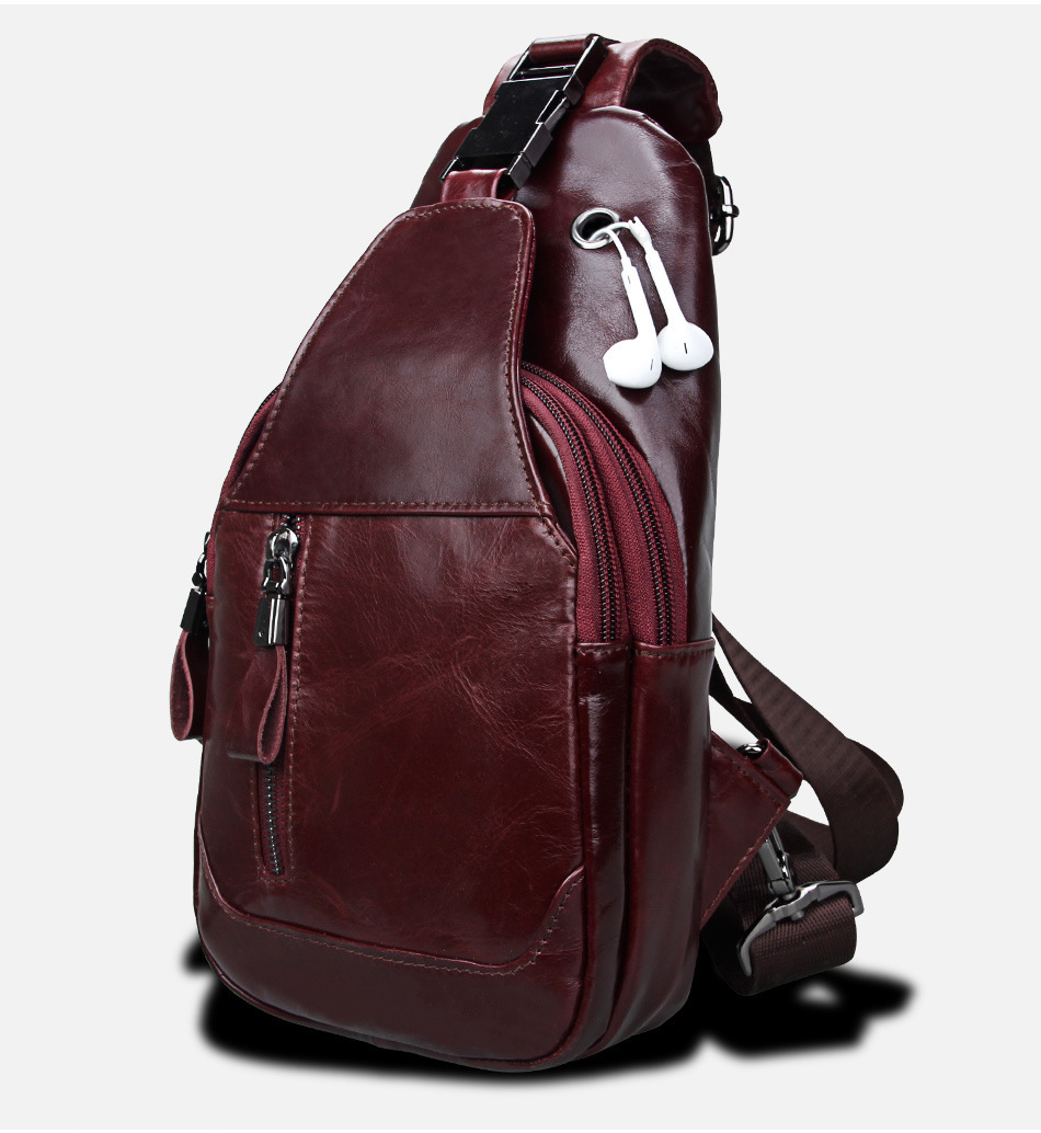 Men's First-Layer Cowhide Crossbody Bag 18 1d8dd4a5 c795 43a2 a8a1 b83093d6154f