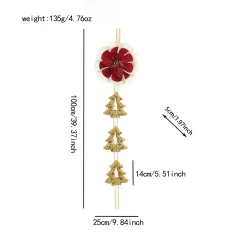 Hanging Staircase Railing Fence Decoration Arrangement Atmosphere Hanging Ornaments - L2 5 - View 1