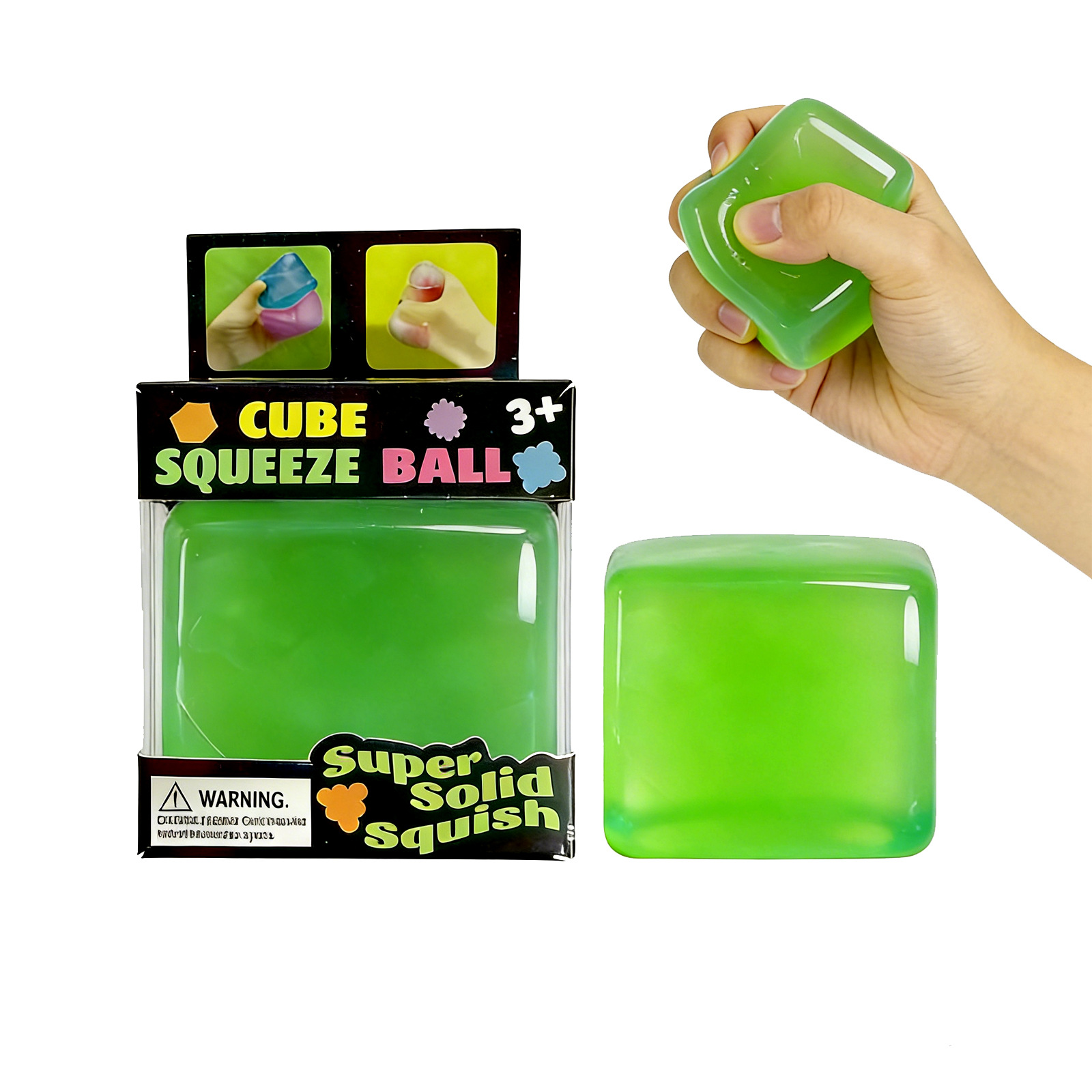 Mini Square Decompression Squeeze Toy Casual Small Toy